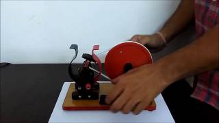 Electric generator and motor Demonstration [upl. by Mcroberts519]