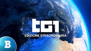 Sigla TG1 Edizione Straordinaria [upl. by Talmud]