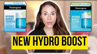 NEW Neutrogena Hydro Boost Water Cream And Water Gel Review [upl. by Epul]