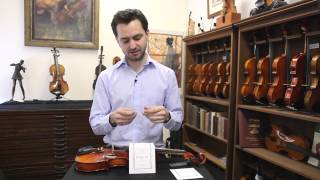 Product Review Warchal Amber Violin E String [upl. by Anrol265]