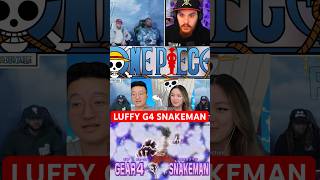 LUFFY G4 SNAKEMAN VS KATAKURI  REACTION MASHUP [upl. by Bomke]