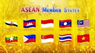 ASEAN NATIONAL SONG National of Asean Antheme ThailandCambodiaLaos [upl. by Nolrac198]