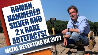 AMAZING day Metal Detecting UK 2021  Roman Medieval and IRON AGE finds [upl. by Fronia827]