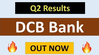 DCB Bank Q2 results 2024  DCB Bank share latest news  DCB Bank Results today [upl. by Eecrad118]