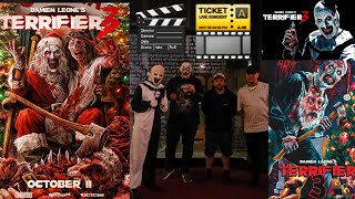 Terrifier 3 FSK 18 HorrorKrimi Kinofilm Filmkritik von Justus König JK aus Cinemaxx Kino Würzburg [upl. by Enoj]