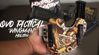 QVO holster 1st impressions  family reactions  unpacking [upl. by Ahsiaa]