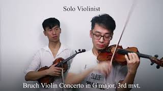 TWOSET VIOLIN Soloist vs Orchestral violinistREPOST [upl. by Eissac]