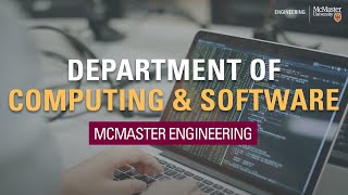 McMaster Engineering Department of Computing amp Software [upl. by Atsev]