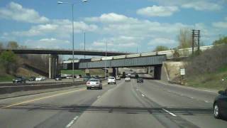 I94 West thru the Twin Cities [upl. by Ahsiemak]