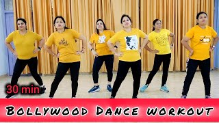 30 min Nonstop Bollywood dance workout for weight lose zumba Dance for belly fat Zumba videonew 🔥 [upl. by Latsyrk]