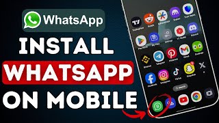 How to Download and Install WhatsApp on Android  Full Guide [upl. by Hcir]