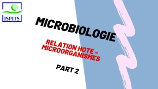 Microbiologie relation hôte microorganisme S1ISPITS [upl. by Minda]