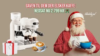 Gør Julen Ekstra Smagfuld med Vores Deluxe Espressomaskine ☕ [upl. by Pepi924]