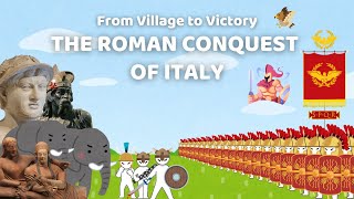 The History of Rome How did Ancient Rome Conquer Italy [upl. by Rochella667]