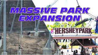 HERSHEYPARK MASSIVE PARK EXPANSION [upl. by Ravel]