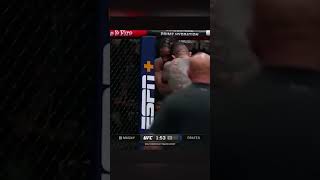 Ghost punch gets Prates the KO ufc carlosprates [upl. by Artemed]