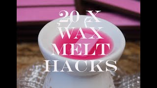 20 Pro Tips For Making Wax Melts  Wax Melt Hacks [upl. by Mirilla]