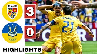 Romania vs Ukraine 30  All Goals amp Extended Highlights  UEFA Euro 2024 [upl. by Reinaldo702]