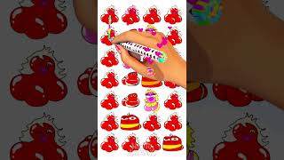 Oi Oi Oi Red Larva Line Connect Puzzle Game viral art oioioi redlarva larva trending roblox [upl. by Malet]