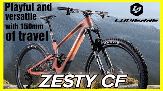 2024 Lapierre zesty CF  remakes all rounder carbon all mountain bike [upl. by Costanza426]