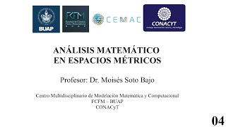 Análisis Matemático en Espacios Métricos Introducción al Análisis Funcional Clase 4 13082021 [upl. by Stinson786]