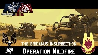 Operation Wildfire  The Eridanus Insurrection  Halo in ArmA 3 [upl. by Otreblif]