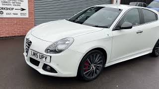 ALFA ROMEO GIULIETTA Hatchback 1750 TBi Quadrifoglio Verde TCT Euro 6 ss 5dr 201515 [upl. by Charteris]