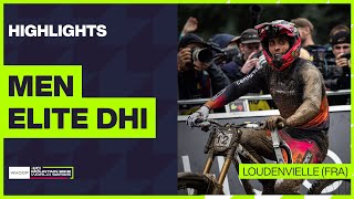 Loudenvielle  Men Elite DHI Highlights  2024 WHOOP UCI Mountain Bike World Cup [upl. by Schargel]