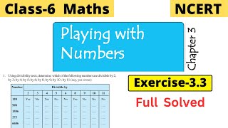 Class 6 Math New Book Chapter 3 Exercise 31  Class 6 Math New Book Unit 3 Exercise 31 [upl. by Reivilo]