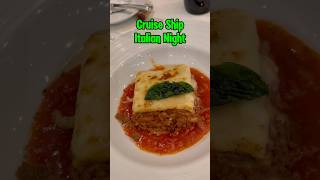 ITALIAN Night Feast on Mariner of the Seas 🇮🇹 Cruise Dining Experience cruiseship travel food [upl. by Aztinay]