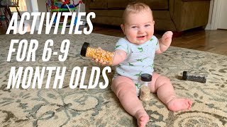 ACTIVITIES FOR 69 MONTH OLD BABIES  Sensory Play [upl. by Sidnee483]