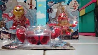 Hasbro MR Potato Head MarvelIron Mancaptain AmericaIron Spider Collection [upl. by Marijo]