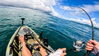 Offshore Kayak Fishing in the Pacific NonStop Action [upl. by Henka]