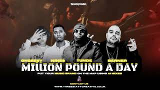 Berner X Ohgeesy X Tunde X Nines  Million Pound Day Remix Official Audio [upl. by Atinhoj]