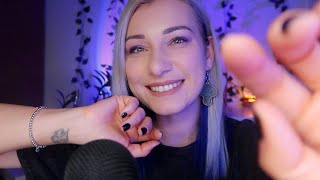 ASMR Tingly mouth sounds tktk pluck clicking amp hand movements 😴 [upl. by Eloc846]