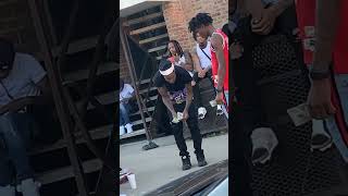 RARE VIDEO OF KING VON IN OBLOCK WITH LIL REESE SHOOTING DICE [upl. by Idram]