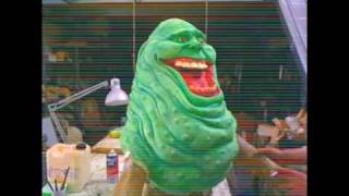 Slimer sculpture for Ghostbusters Italia [upl. by Adanama]