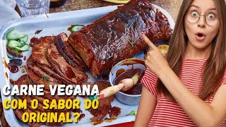 Como fazer carne vegana passo a passo [upl. by Ennaesor]