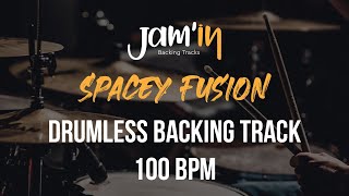 Spacey Groove Drumless Backing Track 100 BPM [upl. by Nylhtak]