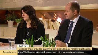 Ung cancer ställer Försäkringskassan mot väggen  Nyhetsmorgon TV4 [upl. by Dilly]