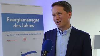 Dr Florian Bieberbach ist „Energiemanager des Jahres“ 2024 [upl. by Phenice]