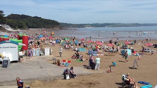 🔴🅻🅸🆅🅴🔴Saundersfoot beach Pembrokeshire Wales UK Webcams Tenby [upl. by Adidnere167]