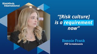 The importance of risk culture and diversity with Bonnie Frank PSP Investments [upl. by Gilmore]