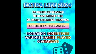 24 Hour Extra Life Stream FOR CHARITY  Use donate incentives wheel [upl. by Yrrol141]