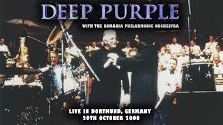 Deep Purple with the Romania Philarmonic Orchestra  Live In Dortmund Germany 29th October 2000 [upl. by Atiker]