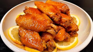 【檸檬雞翼】super yummy、酸甜可口，做法簡單 Lemon Chicken Wings Easy Recipe『CC』 [upl. by Fancie269]