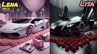 Lena or Lisa Choose your Lamborghini  Luxury Cars Ideas for Girls 🚘🥰 [upl. by Cote883]