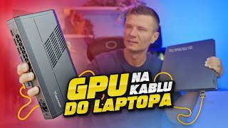 Zewnętrzna karta graficzna do laptopa😮🤩 Przyśpiesz swój gaming🫡😎 Minisforum MGA1 [upl. by Nahsor]