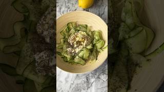 REFRESHING Cucumber Salad Recipe Youll LOVE [upl. by Notlok130]