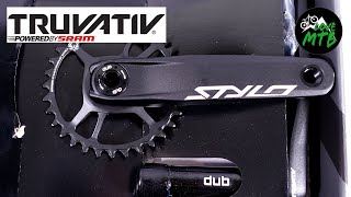 BUDGET SRAM Cranks STYLO Descendant Truvativ  Review and Comparison with Eagle GX NX SX [upl. by Slohcin465]